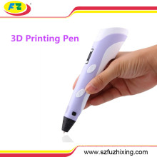 Pluma de dibujo de la impresora de Doodler 3D de la fuente de la fábrica con la exhibición del LCD